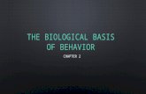 The Biological Basis  of Behavior