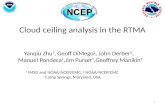 Cloud ceiling analysis in the RTMA