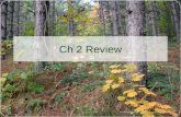 Ch 2 Review