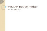 MISTAR Report Writer