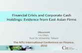 Financial Crisis and Corporate Cash Holdings: Evidence from East Asian Firms