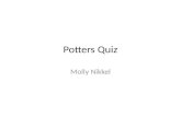 Potters Quiz