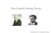 The Church-Turing Thesis
