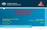 National Rail Safety  Investigations in  Australia