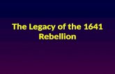 The Legacy of the 1641 Rebellion