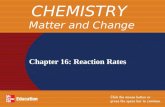 Chapter 16: Reaction Rates