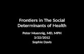 Frontiers in The Social Determinants of Health