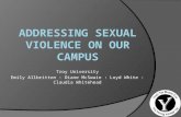 Addressing sexual violence on our campus