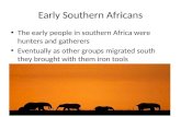 Early Southern Africans