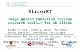 SlicerRT Image-guided radiation therapy research toolkit for 3D Slicer