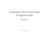 Evaluators for Functional Programming