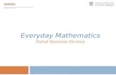 Everyday Mathematics Partial-Quotients Division