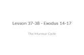 Lesson 37-38 - Exodus 14-17