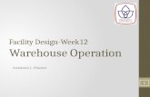 Facility Design-Week12 Warehouse Operation