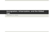 Immigration, Urbanization, and the Gilded Age