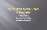 The struggling reader