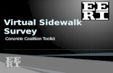 Virtual Sidewalk Survey