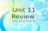 Unit 11 Review