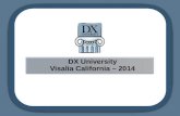 DX  University Visalia California –  2014