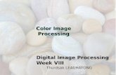 Digital Image Processing Week  VIII