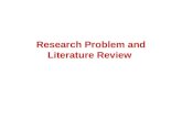 Research Problem and Literature Review