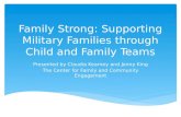 Family Strong: Supporting Military Families through Child and Family Teams