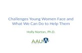 Challenges Young Women Face and What We Can Do to Help Them