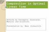 Boosting Textual Compression in Optimal Linear Time