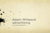 Adam Millward advertising