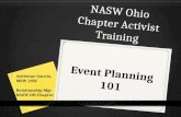 NASW Ohio Chapter Activist Training Event Planning 101 5