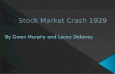 Stock Market Crash 1929