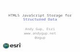 HTML5 JavaScript Storage for Structured Data
