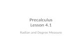 Precalculus Lesson 4.1