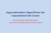 Approximation Algorithms for Capacitated Set Cover
