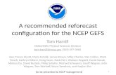 A recommended reforecast configuration for the NCEP GEFS