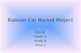 Balloon Car Rocket Project