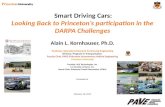 Smart Driving Cars: L ooking Back to Princeton’s participation in the DARPA  Challenges