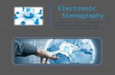 Electronic  Stenography