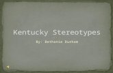 Kentucky Stereotypes