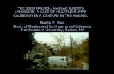 THE 1988 MALDEN, MASSACHUSETTS  LANDSLIDE: A CASE OF MULTIPLE HUMAN