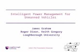 Intelligent Power Management fo r Unmanned Vehicles