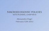 MACROECONOMIC POLICIES VETO PLAYERS, CHAPTER 8