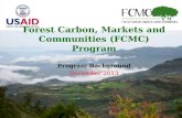 Forest Carbon, Markets and Communities (FCMC) Program