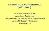 THERMAL ENGINEERING (ME 2301 )