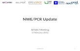 NWE/PCR Update AESAG Meeting 1 February 2012
