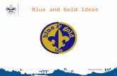 Blue and Gold Ideas