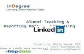 Learning Center Webinar Series Alumni Tracking & Reporting Made Easy Using
