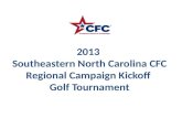2013  Southeastern North Carolina CFC Regional Campaign Kickoff  Golf Tournament