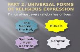 Part 2: Universal Forms of Religious Expression