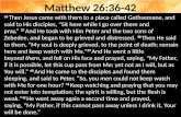 Matthew 26:36-42
